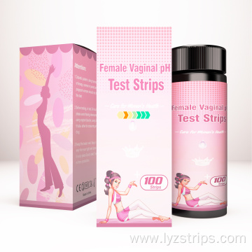 Vaginal Health pH Test Strips Feminine Vaginal PH